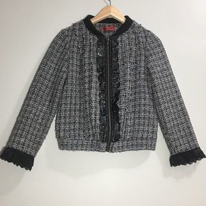 Yellow 96 fashion jacket size S Gray (N1)